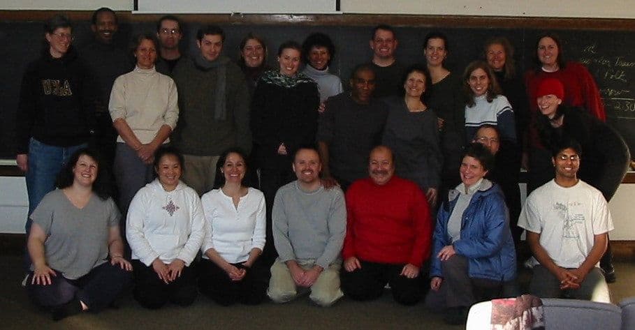 Students from one of Bill’s classes
